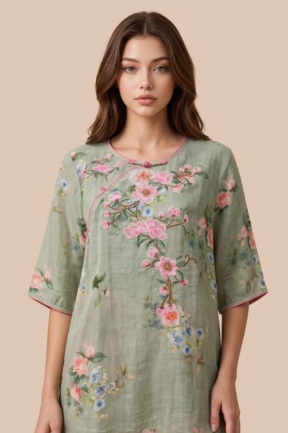 SOMERSET BAY -  SHORT SLEEVE BLOUSE