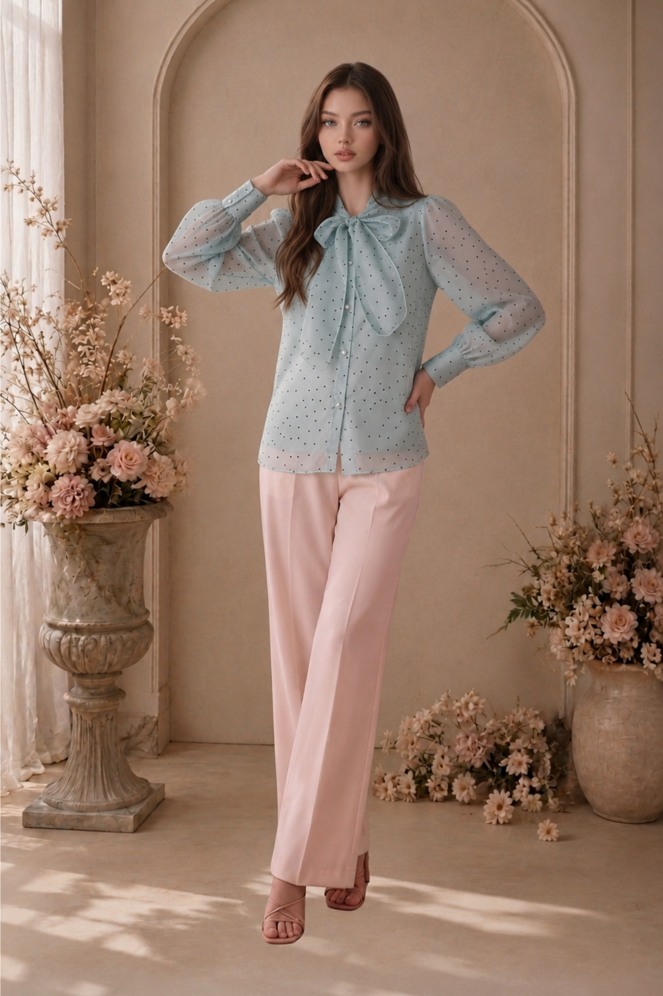 SOMERSET BAY - LONG SLEEVE BLOUSE