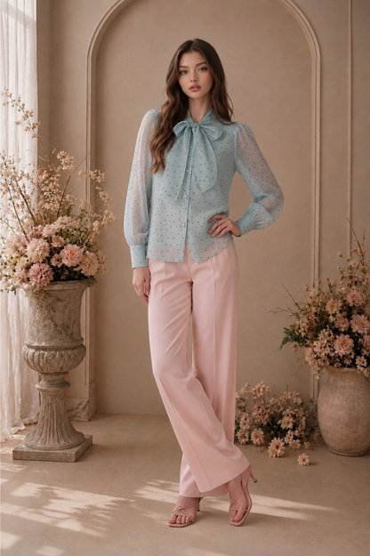 SOMERSET BAY - LONG SLEEVE BLOUSE