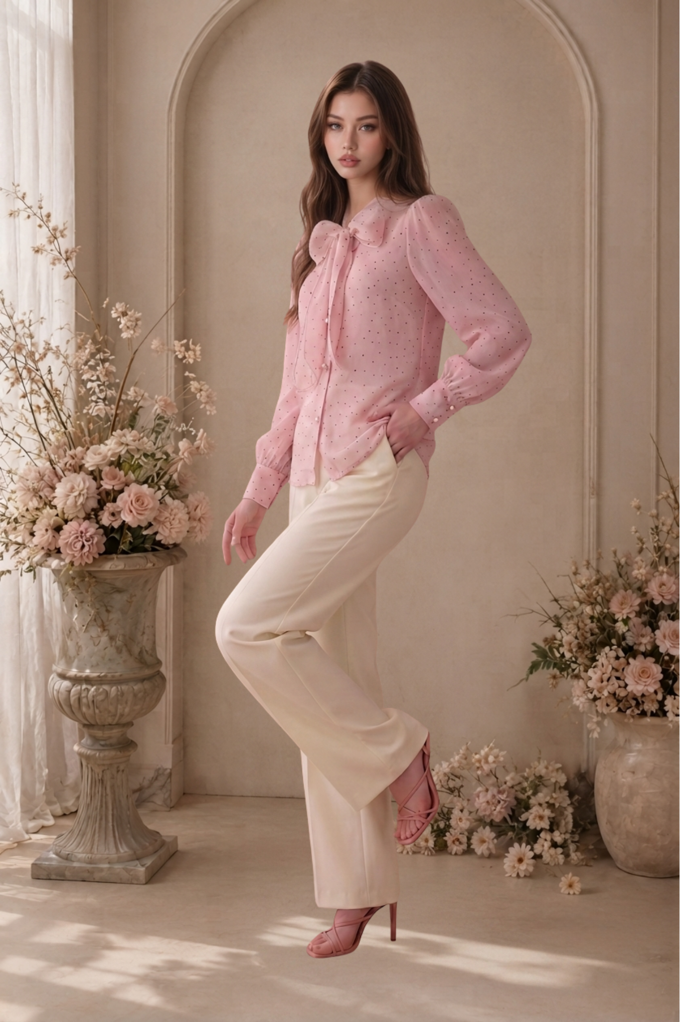 SOMERSET BAY - LONG SLEEVE BLOUSE