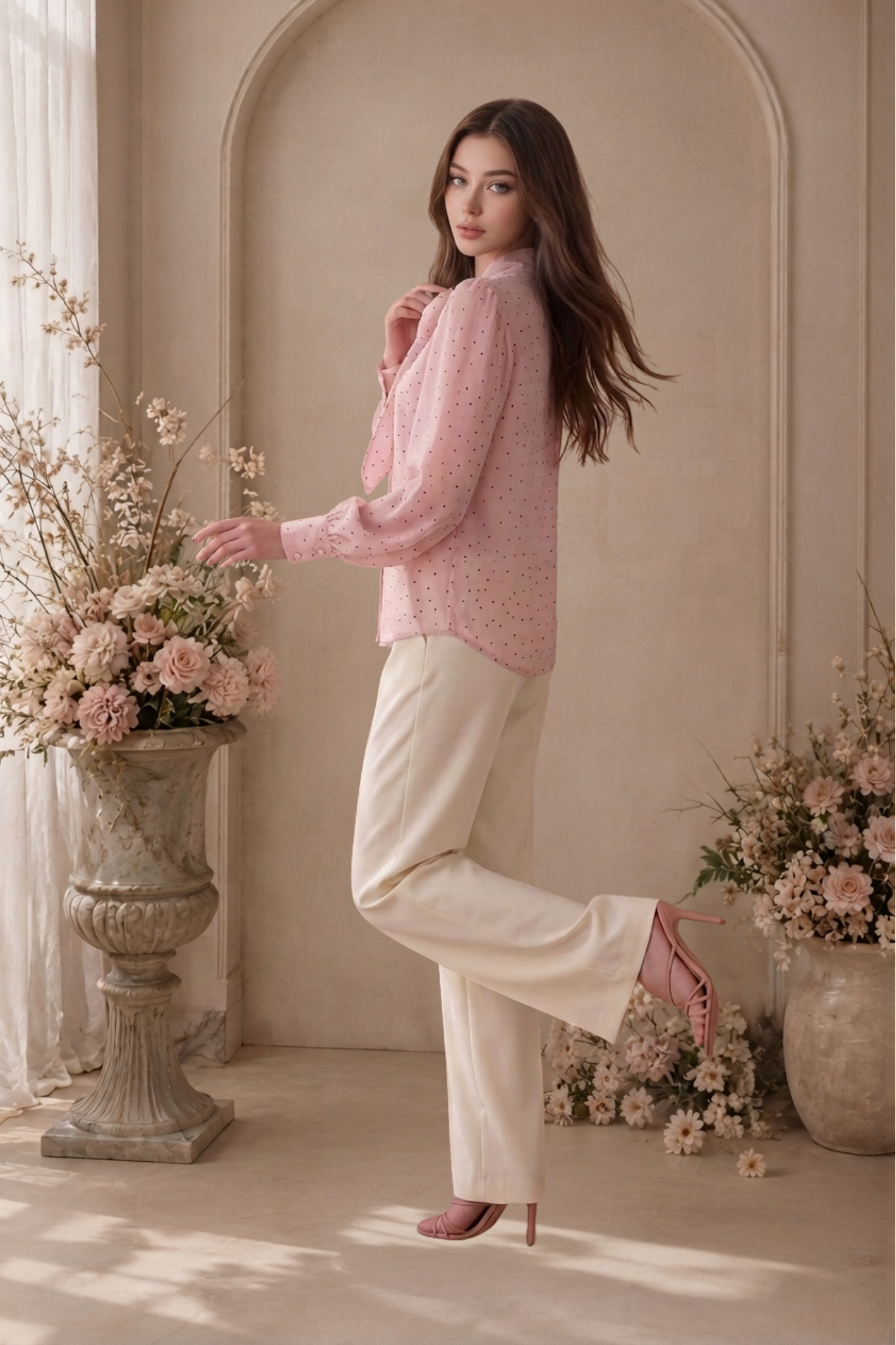 SOMERSET BAY - LONG SLEEVE BLOUSE
