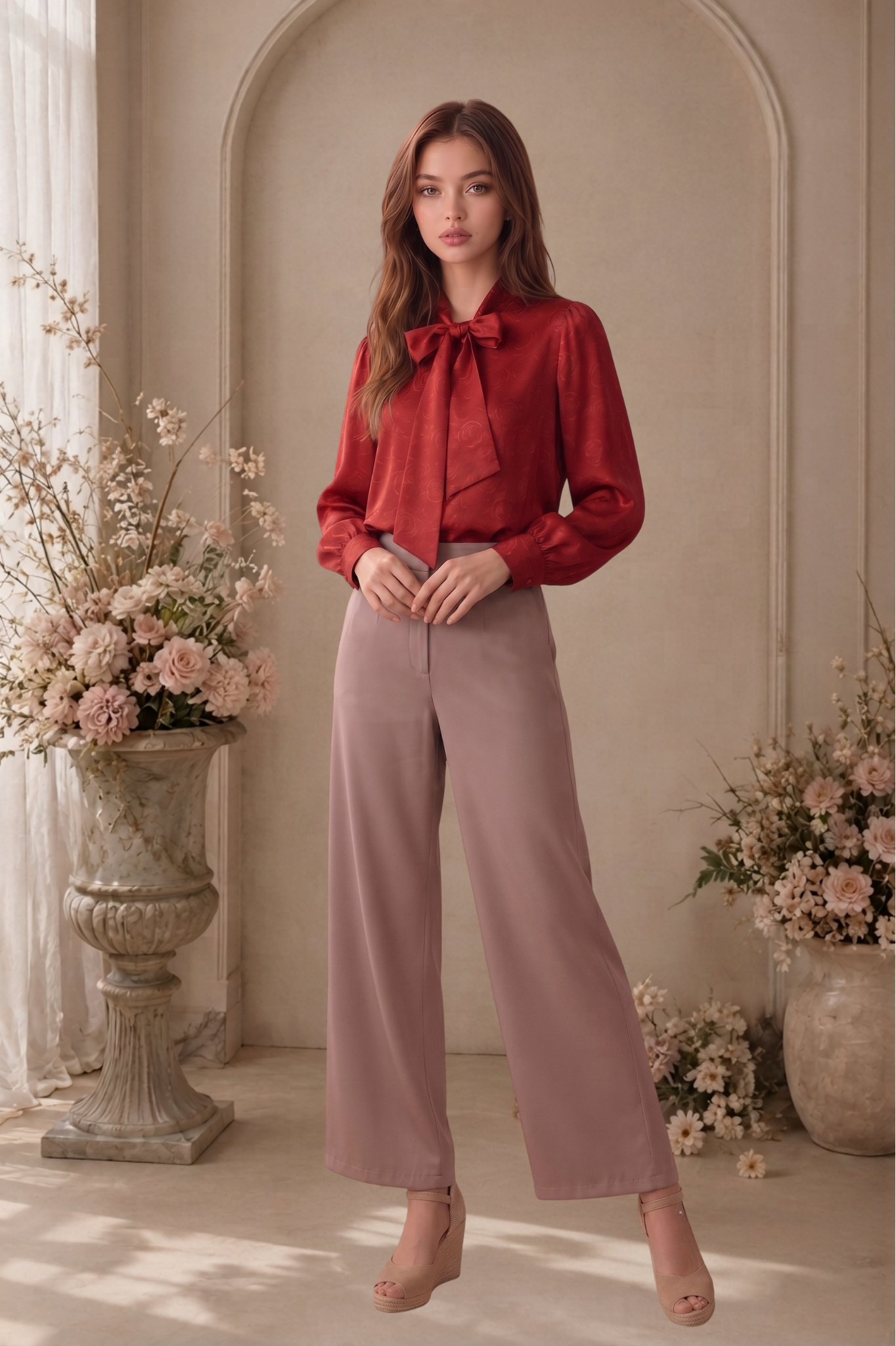 SOMERSET BAY - LONG SLEEVE BLOUSE
