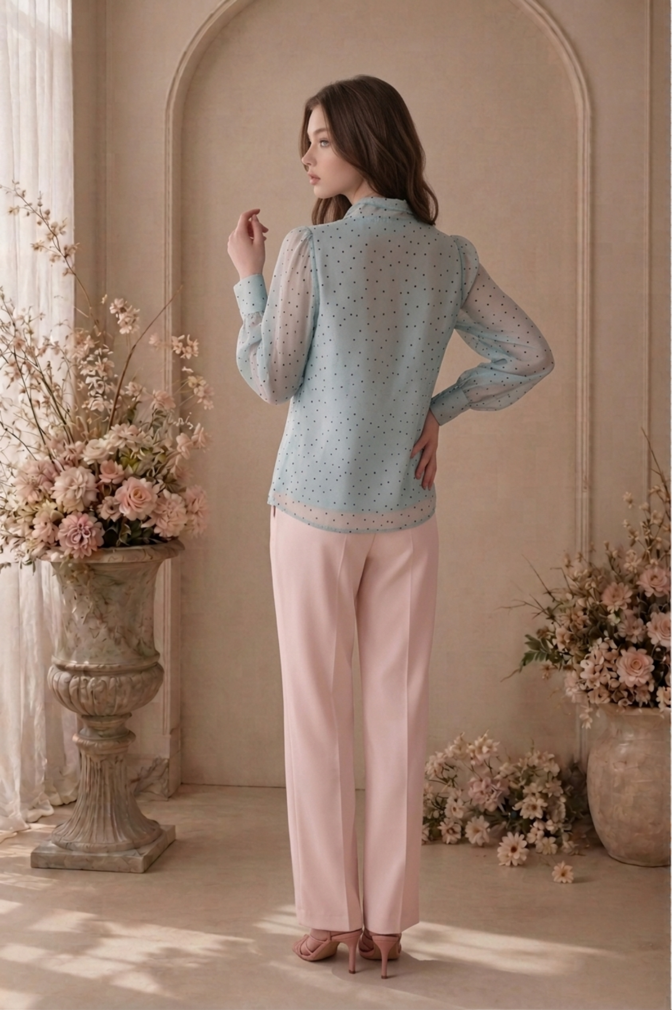 SOMERSET BAY - LONG SLEEVE BLOUSE