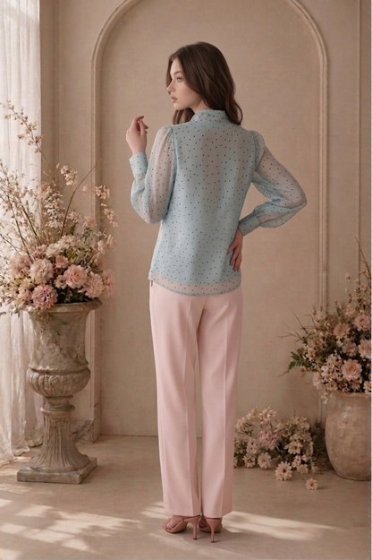 SOMERSET BAY - LONG SLEEVE BLOUSE