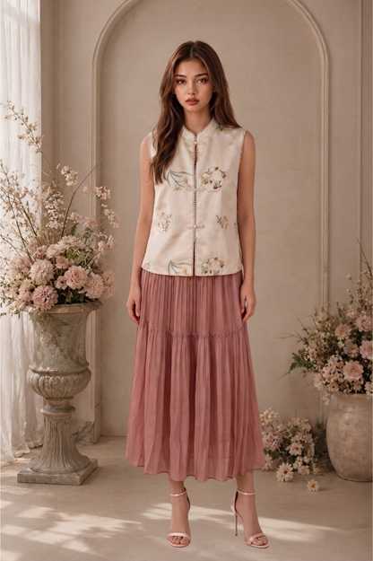 SOMERSET BAY - EMBROIDERED VEST
