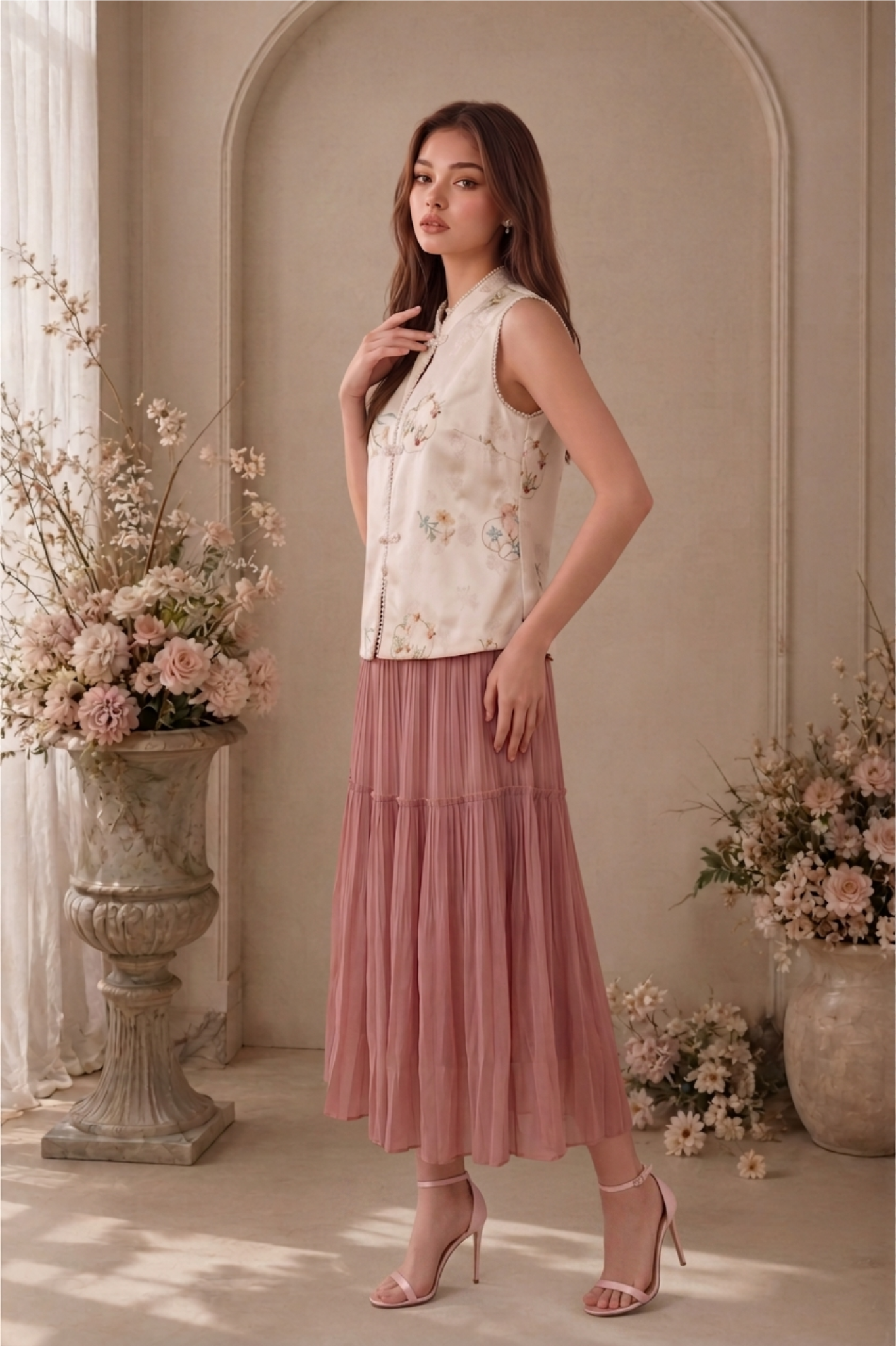 SOMERSET BAY - EMBROIDERED VEST