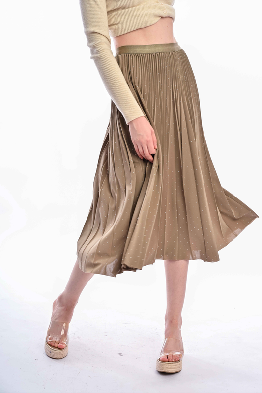 SOMERSET BAY - JOLIE LONG PLEATED SKIRT