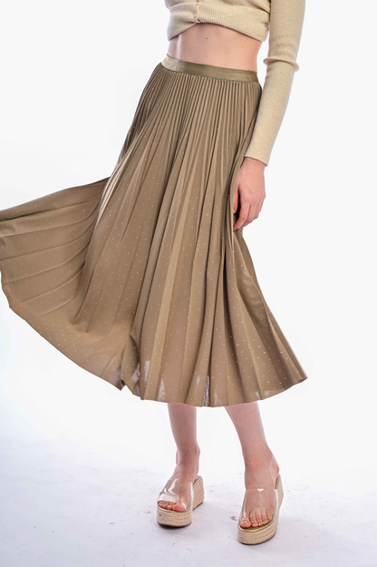 SOMERSET BAY - JOLIE LONG PLEATED SKIRT