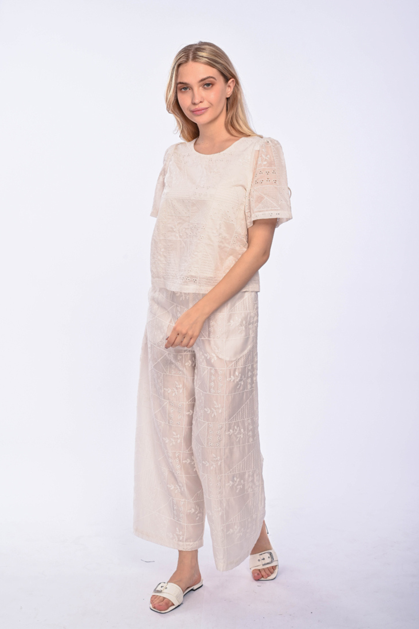 MARIAH - babydoll short sleeve top