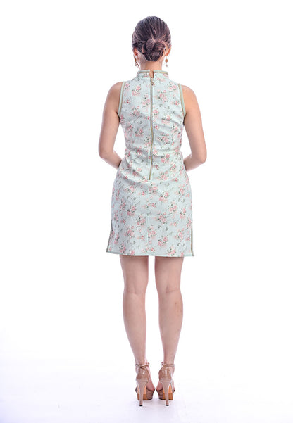 Somerset Bay - Wendy Sleeveless Cheongsam Dress