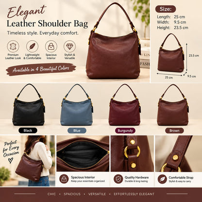 Leather Shoulder Bag