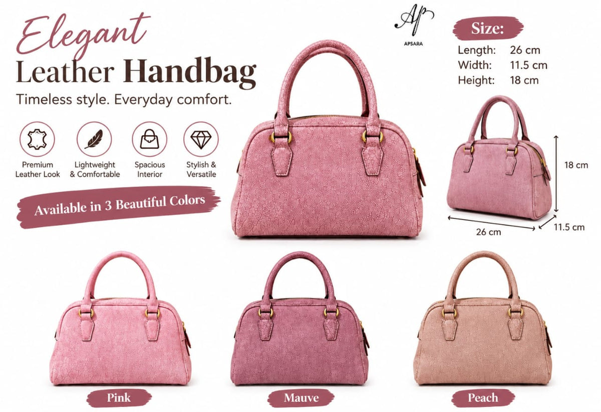 APSARA - Leather Hand Carry Bag