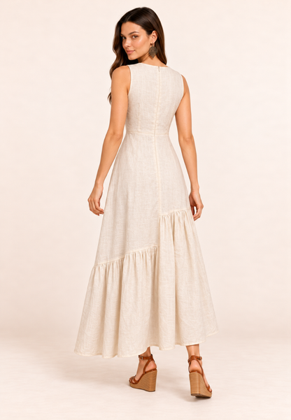 East India Company - Embroidered Maxi Dress
