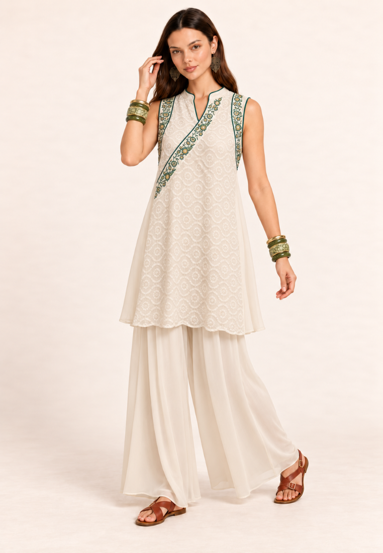 East India Company - Glynis Embroidered Tunic