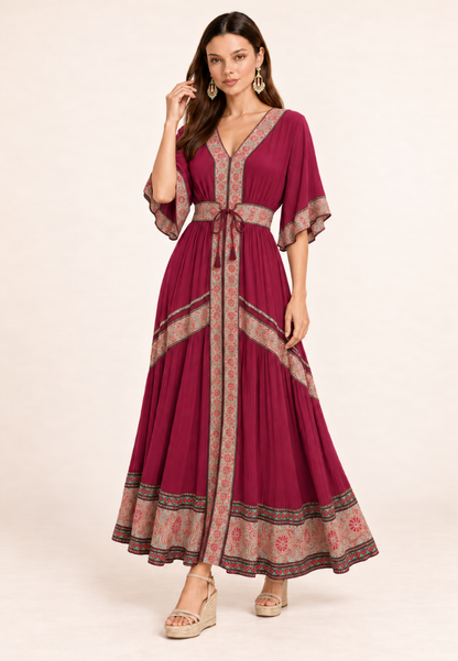 East India Company - Anya Printed Maxi Dress