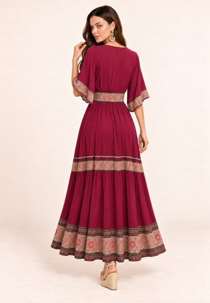 East India Company - Anya Printed Maxi Dress