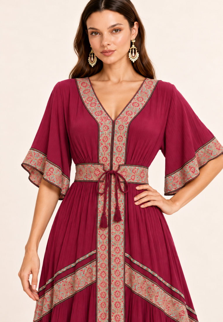 East India Company - Anya Printed Maxi Dress