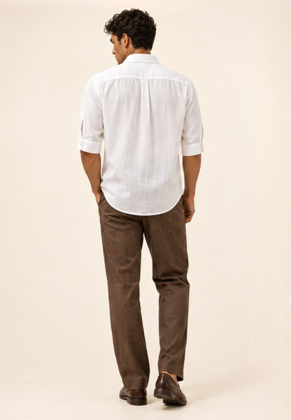 East India Company - Men’s Long-Sleeve Chest-Pocket Shirt