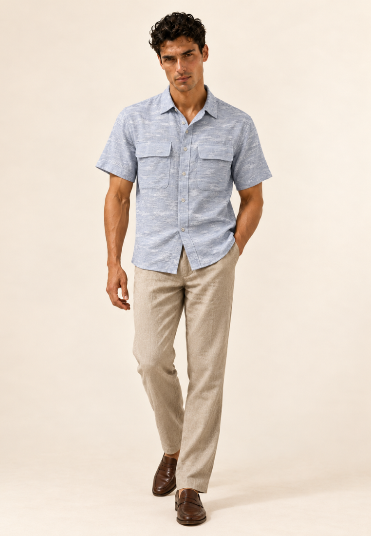East India Company - Textured Utility Shirt