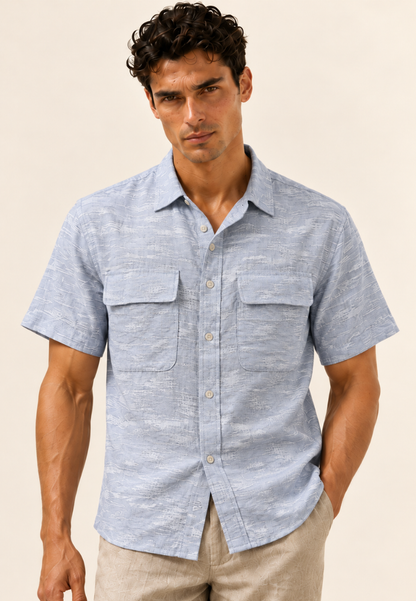 East India Company - Textured Utility Shirt