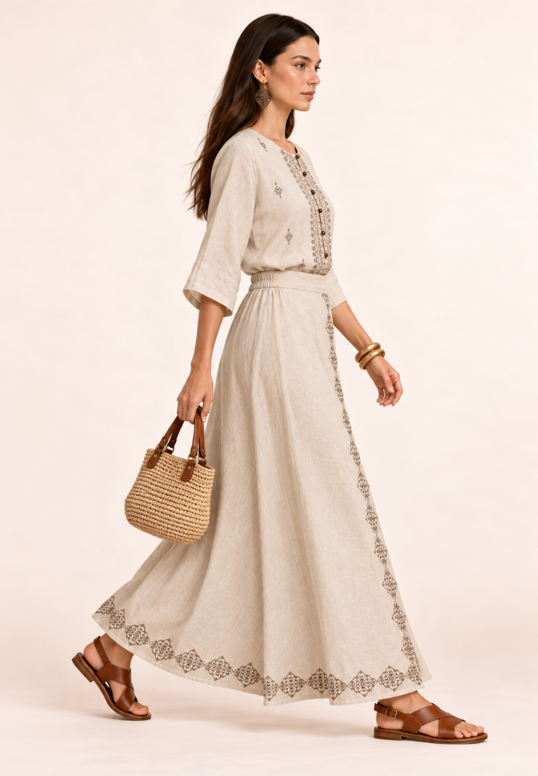 East India Company - Circle Long Skirt