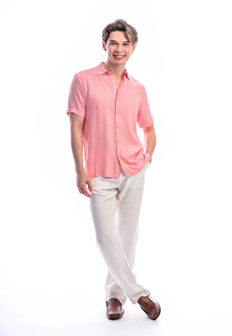 East India Company -Aidil Regular Fit Short Sleeve Printed Shirt