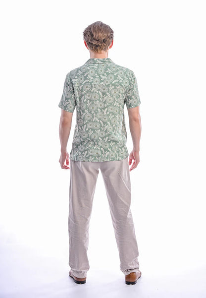 East India Company - Amjad Regular Fit Short Sleeve Shirt