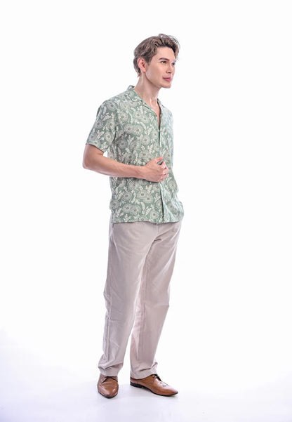 East India Company - Amjad Regular Fit Short Sleeve Shirt