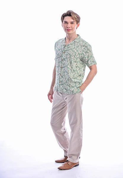 East India Company - Amjad Regular Fit Short Sleeve Shirt