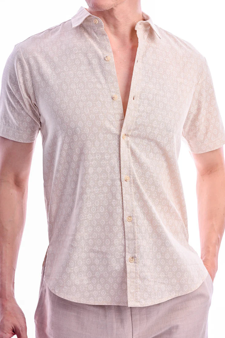 East India Company - Aniq Regular Fit Short Sleeve Shirt