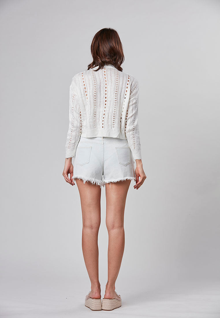 PEYTON - Cropped cardigan