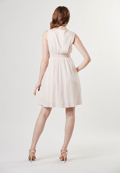 HARLEY - Dress V Neckline Rayon with Embroidery