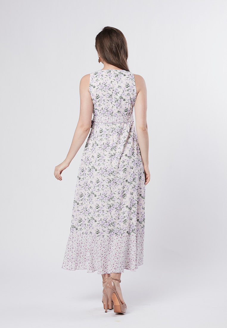 MALIA - Maxi Ruffle Dress