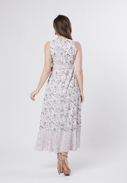 MALIA - Maxi Ruffle Dress