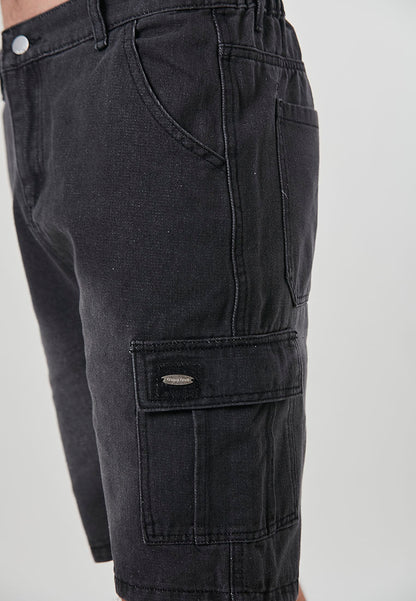 MATEO - Prewashed Cargo Bermuda