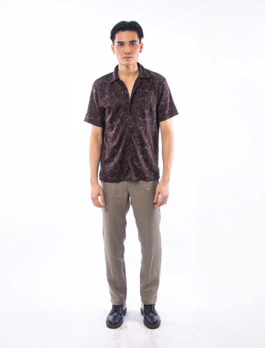 East India Company - Darrien Men Regular Fit Short Sleeve Shirt