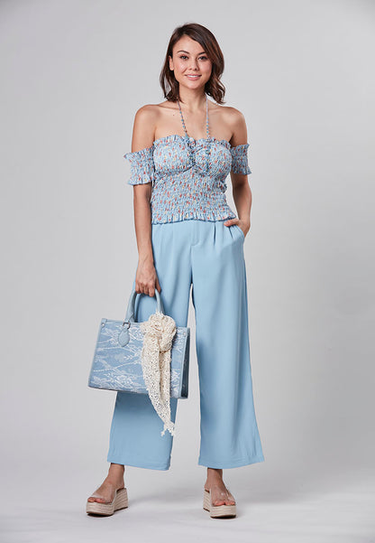 SARAH - Wide Leg Long Pant
