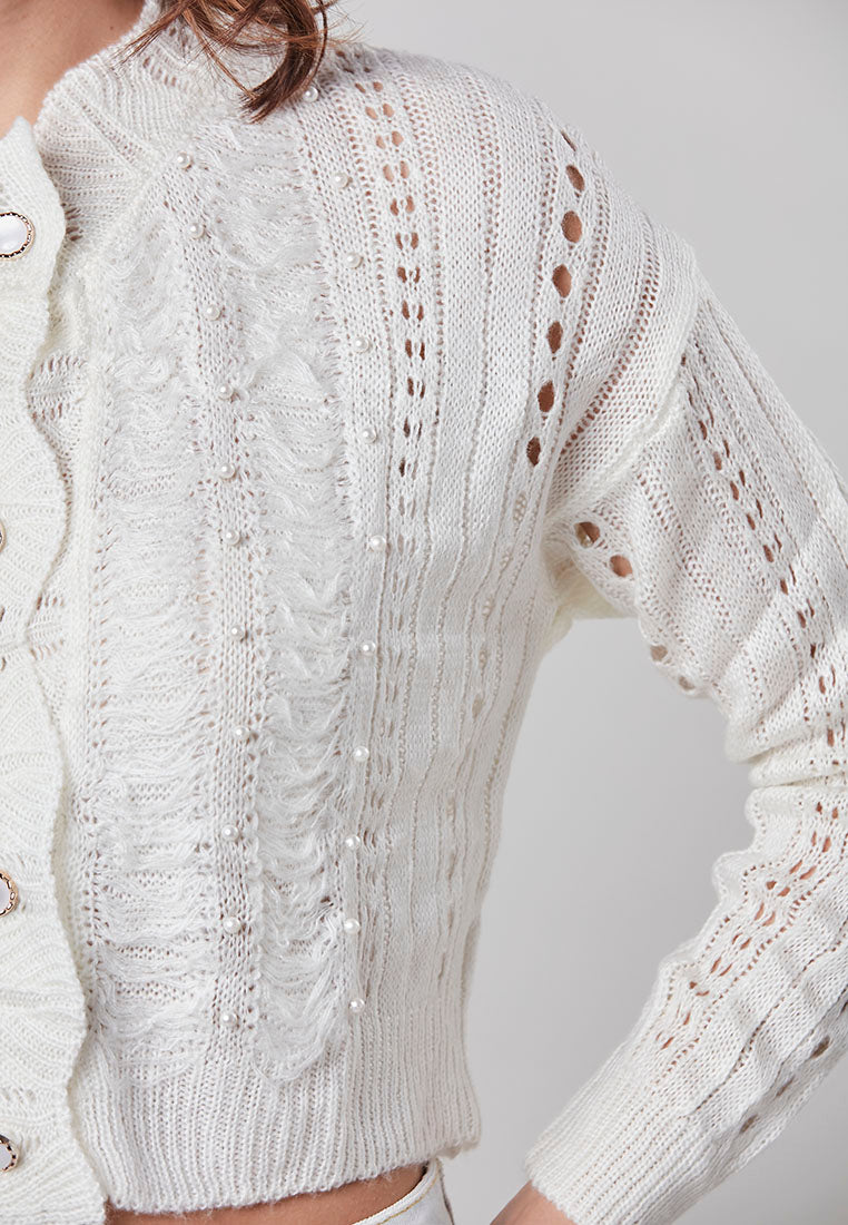 PEYTON - Cropped cardigan