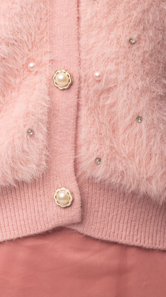 Somerset Bay - Jacelyn Faux Fur Cardigan