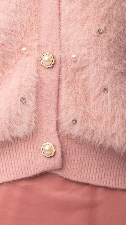 Somerset Bay - Jacelyn Faux Fur Cardigan