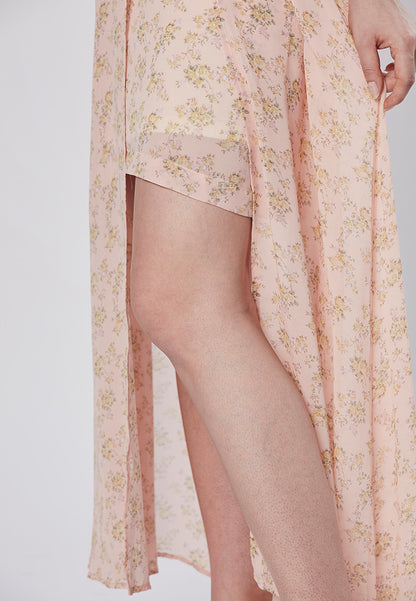 LUCILLE - Gorgeous Criss Cross Halter Ruched Dress with Long Train