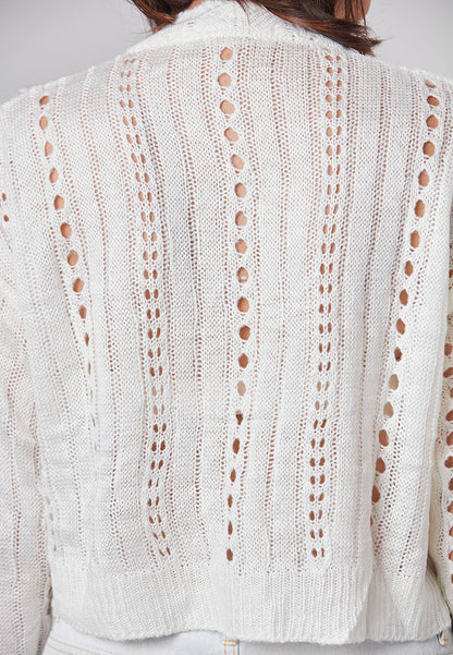 PEYTON - Cropped cardigan