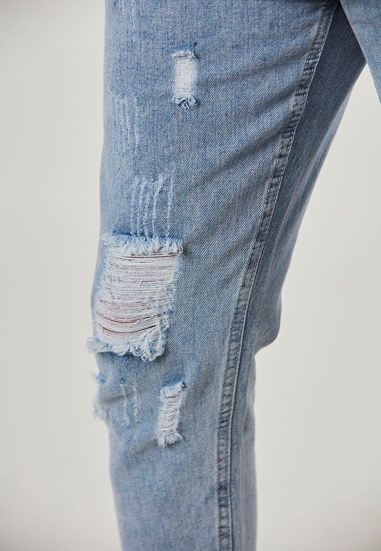 DANIEL - Prewashed Distressed Jean