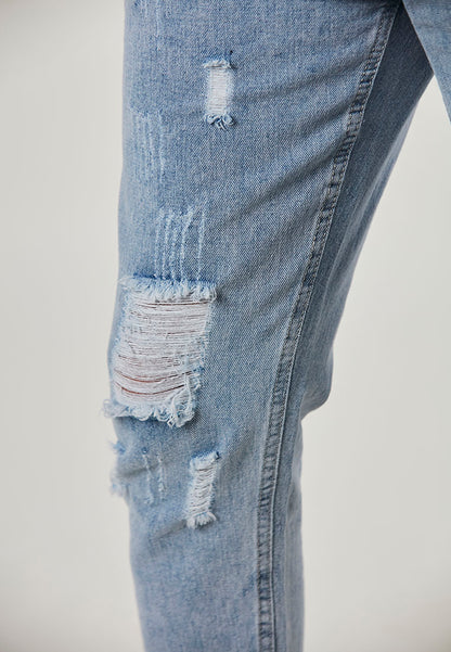 DANIEL - Prewashed Distressed Jean