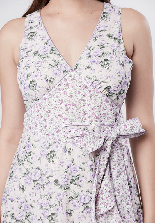 MALIA - Maxi Ruffle Dress