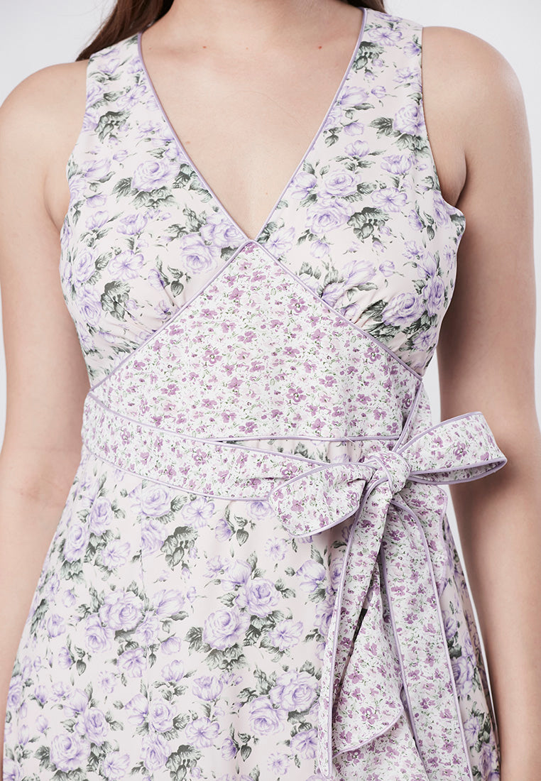 MALIA - Maxi Ruffle Dress