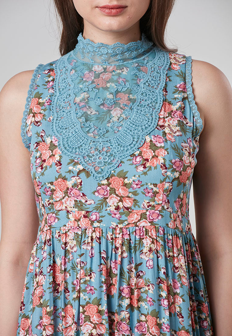 BRIELLE - Maxi Floral Dress