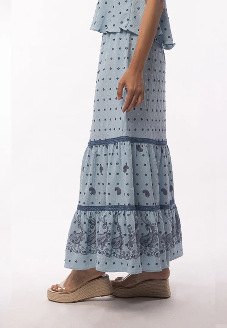 East India Company - Adina Flowy Long Skirt With An Elegant Silhouette