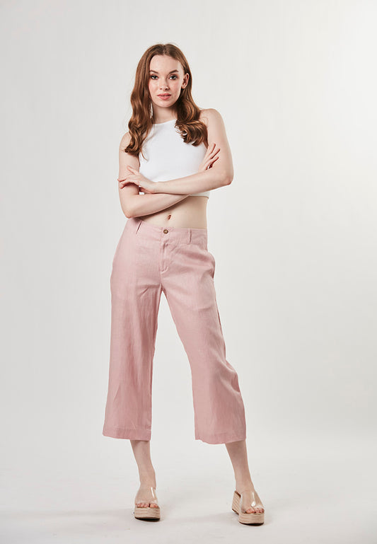 HAVEN -  Linen Pant Straight