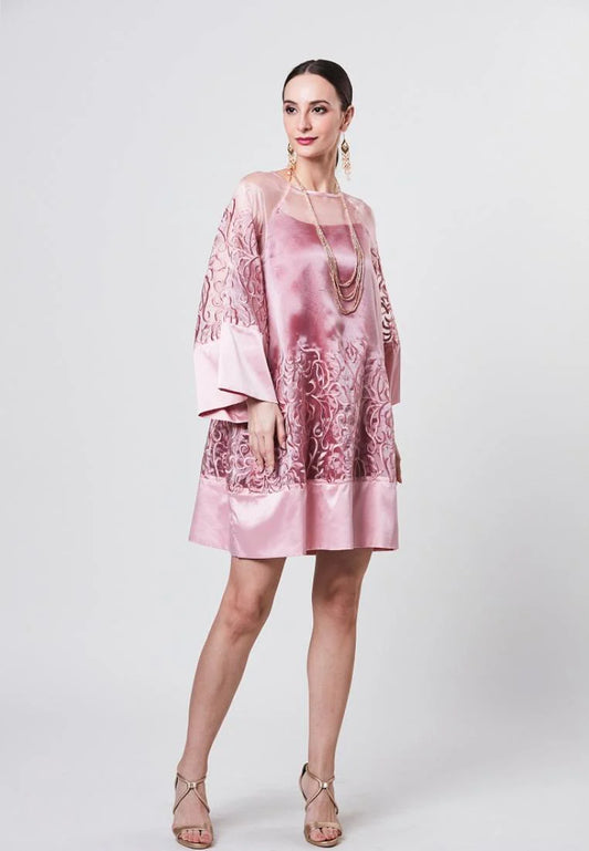 Eshana Embroidered Midi Dress